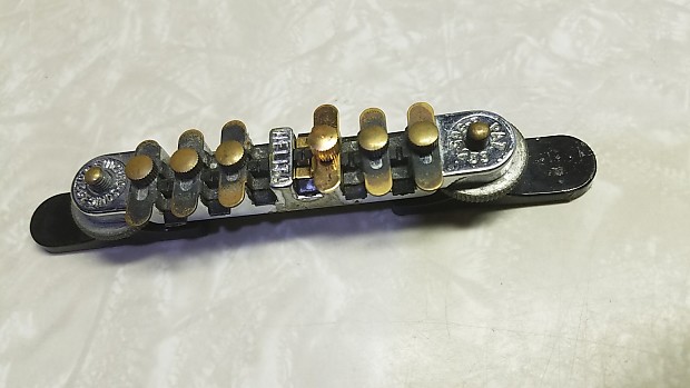 Vintage 1950s Gretsch Melita Bridge Synchro Sonic Chrome