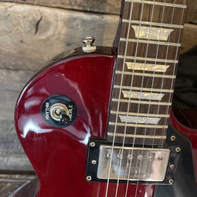 SPRING STOCK UP// RARE Epiphone Limited Edition Custom Shop Les Paul Studio Wine Red image 5