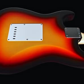 2013 Fender Stratocaster 1963 Custom Shop NOS 63 Strat 3 Tone Sunburst image 3