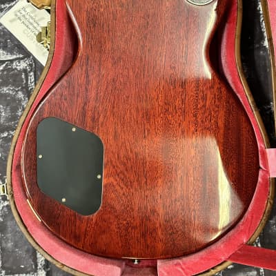 Gibson Custom Shop 1959 Les Paul Standard VOS Washed Cherry Sunburst New Unplayed Auth Dlr 8lb 15oz #946 image 11