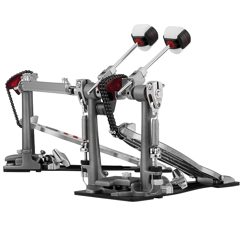 Pearl P2052CL Eliminator Redline Chain-Drive Double Bass Drum Pedal (Left-Footed) image 1