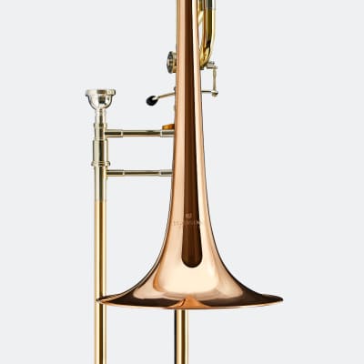 Blessing Trombone Bb/F, Open Wrap, Rose Brass Bell - BTB1488OR image 3