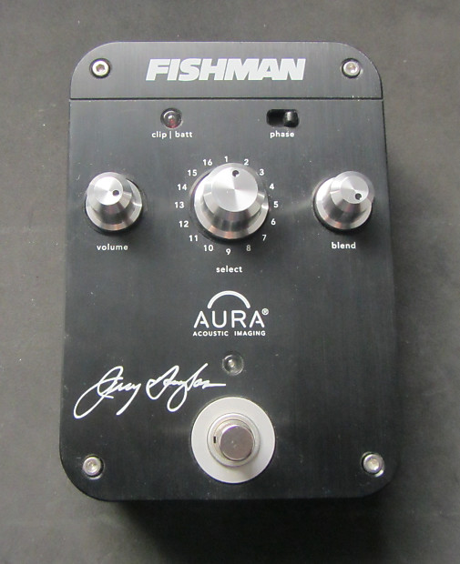 Fishman Jerry Douglas Aura Imaging Pedal Reverb UK