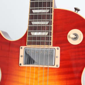 2009 Gibson Les Paul Standard Plus Top Left Handed Heritage Cherry Sunburst w/case image 4