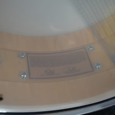 DW USA Collectors Series 5x14" Maple Snare Drum - Ebony Satin Oil Finish (2025) image 13