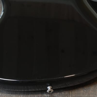 1999 Modulus VJ4 Electric 4-String Bass Guitar Black + Case (6824) image 16