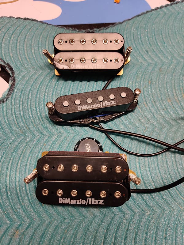 DiMarzio Ibanez HSH pickup set 2000s Black Reverb