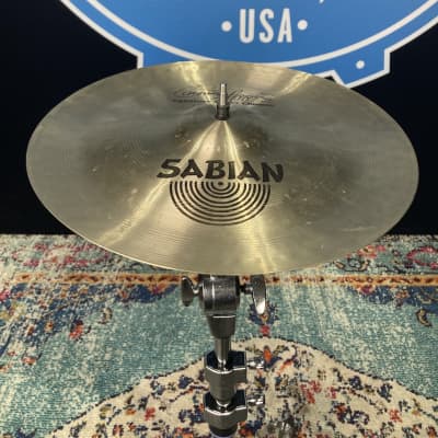 Sabian Carmine Appice, 12" Carmine Appice Signature Series Chinese Cymbal B (#3) Autographed!! - Nickel image 10