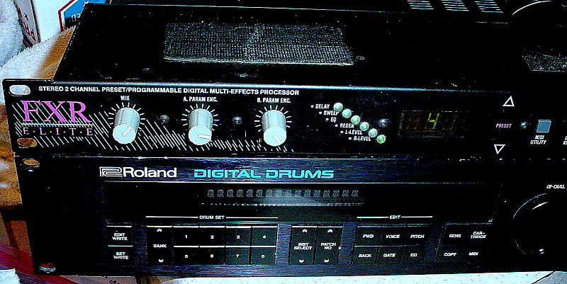 ART FXR Elite Studio Processor rack, Black with trim | Reverb