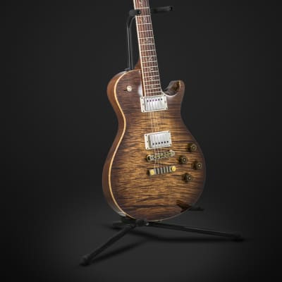 2018 PRS McCarty Singlecut 594 Wood Library Copperhead Smoked Burst One Piece Private Stock FM Top image 11