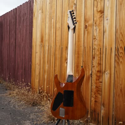 ESP USA M-III FR  Vintage Natural 6-String Electric Guitar w/ Black Tolex Case (2021) image 4