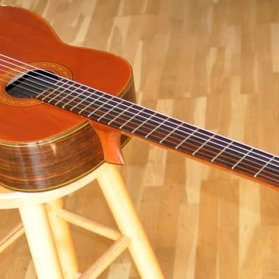 HASHIMOTO G200 / Classical Nylon Guitar 4/4 Adult Size / Made In Japan / From 1980's image 3