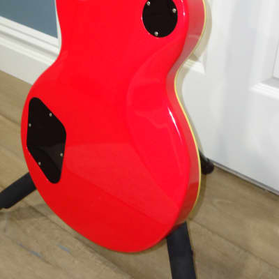 2005 Epiphone Jay Jay French Elitist Les Paul Standard Pinkburst Electric Guitar JJ Twisted Sister image 7
