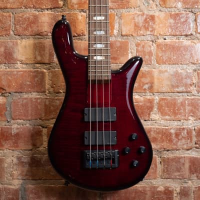 Spector Rebop 4 DLX FM Bass Guitar Black Cherry |  | TG35220 | Guitars In The Attic for sale