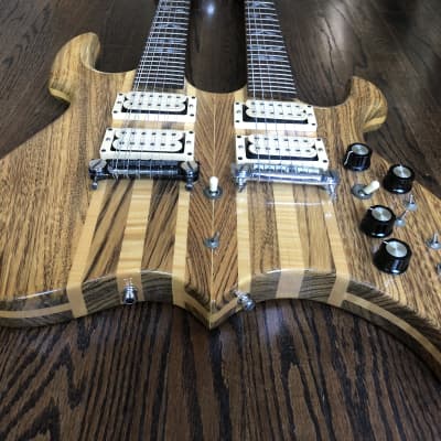 RARE! Lado Double Neck Zebra 1970’s w/ HSC image 4