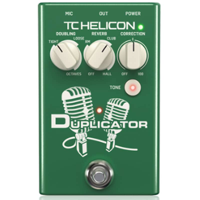 TC Helicon Duplicator Doubling Reverb Pitch Correction Reverb