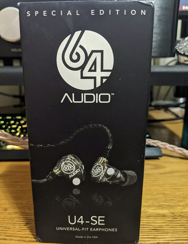 64 Audio U4-SE Universal In Ear Headphone Monitors | Reverb