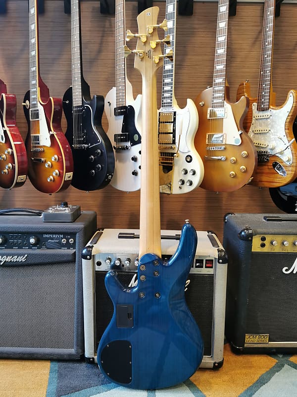 Yamaha TRB-5 II Made in japan 5 Strings 2000 Translucent