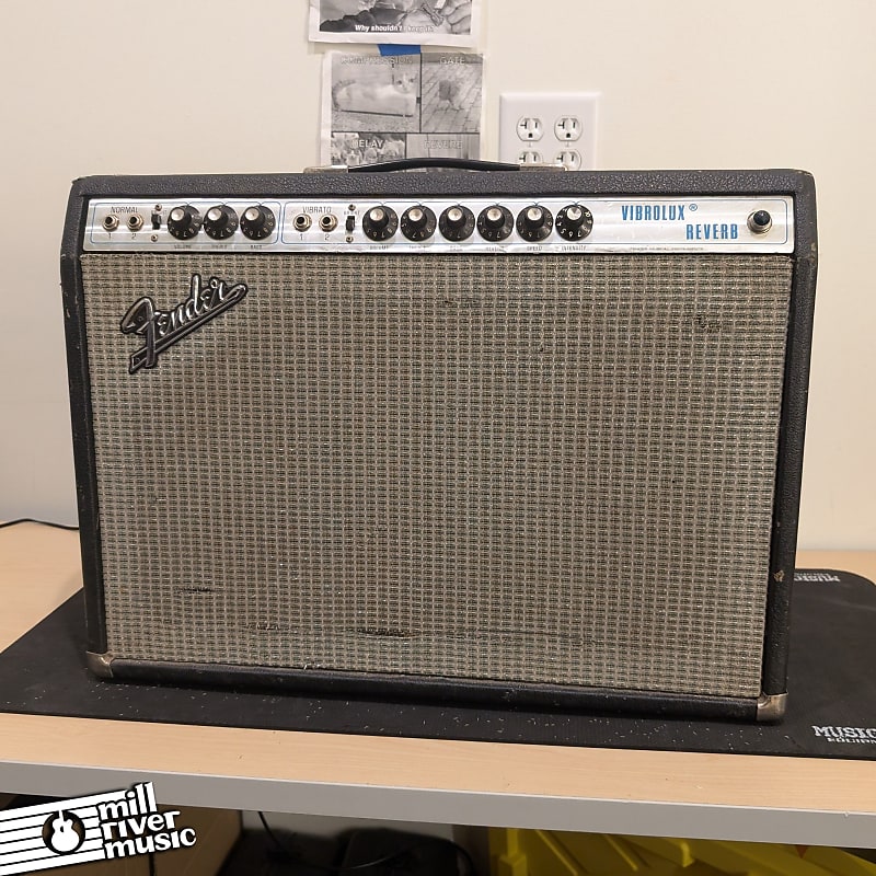 Fender Vibrolux Reverb 1973 Guitar Amplifier Vintage