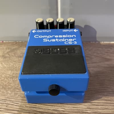 Boss CS-3 Compression Sustainer (Silver Label) 1997 - Present - Blue image 7