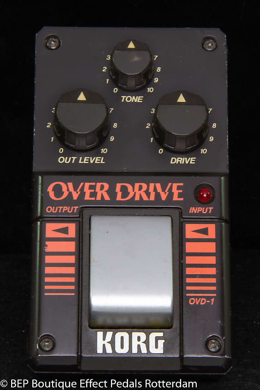 Korg OVD-1 Overdrive 1984 s/n 002214 Japan with rare | Reverb