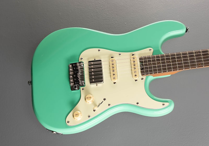 Schecter Nick Johnston Traditional H/S/S - Atomic Green image 1