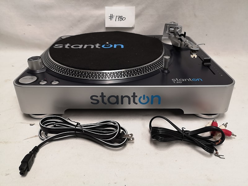 Stanton T.50 Belt Drive Turntable #1780 Good Used Working