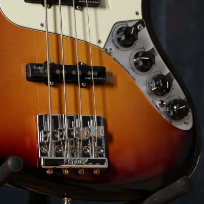 Fender American Ultra Jazz Bass Rosewood Fingerboard Ultraburst (serial- 8712) image 3
