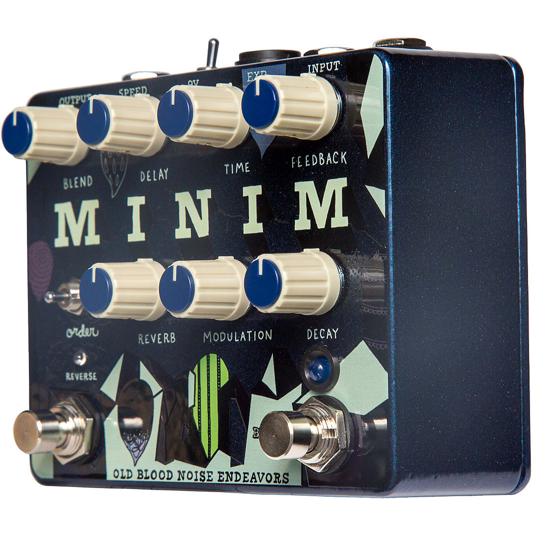 Old Blood Noise Endeavors Minim Immediate Ambient Machine Reverb / Delay Pedal