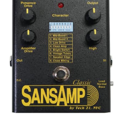 Reverb.com listing, price, conditions, and images for tech-21-sansamp-classic