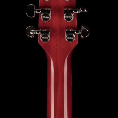 Heritage H-535 Semi-Hollow Trans Cherry Electric Guitar with Case image 19