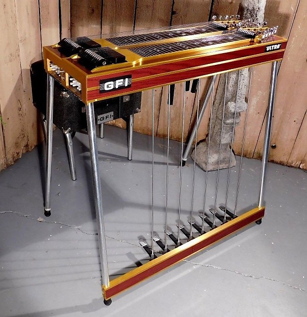Used gfi pedal steel guitar for sale hot sale