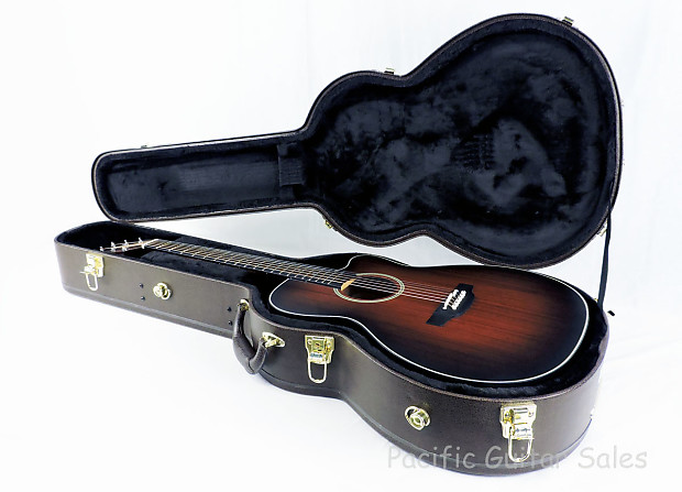 Takamine CP771MC SB Limited Edition Solid Mahogany OM Cutaway Acoustic/Electric Guitar Shadow Burst Satin image 1