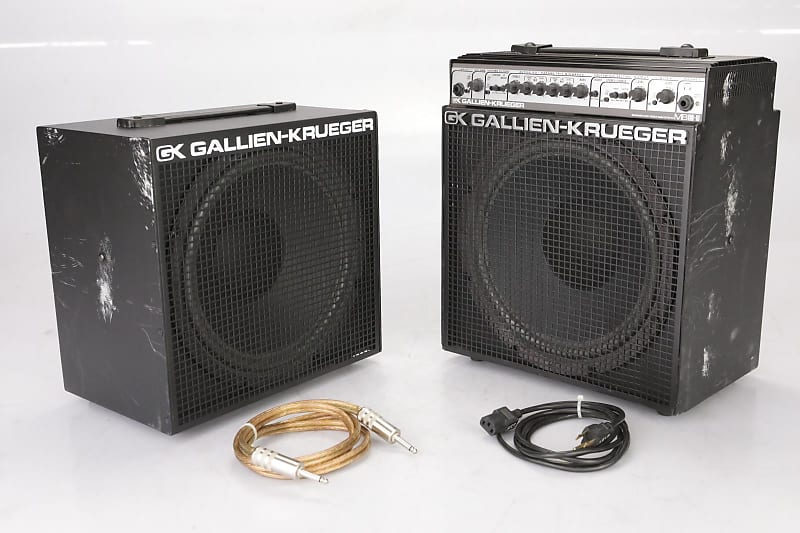 Gallien-Krueger MBE-III Bass Amp & 112MBX Extension Cab