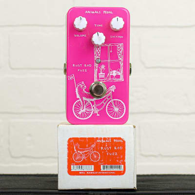 Reverb.com listing, price, conditions, and images for animals-pedal-rust-rod-fuzz