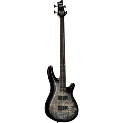 Schecter C-4 Plus Bass Guitar, Charcoal Burst image 4