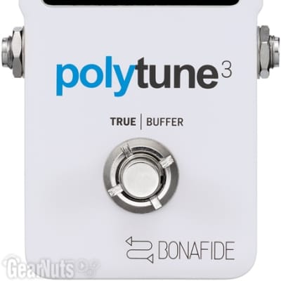 TC Electronic PolyTune 3 Polyphonic LED Guitar Tuner Pedal with Buffer image 2