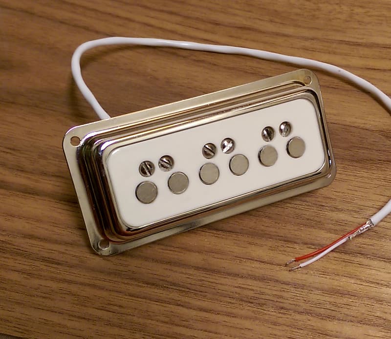 NEW! Dearmond Dynasonic in white, bridge or neck available