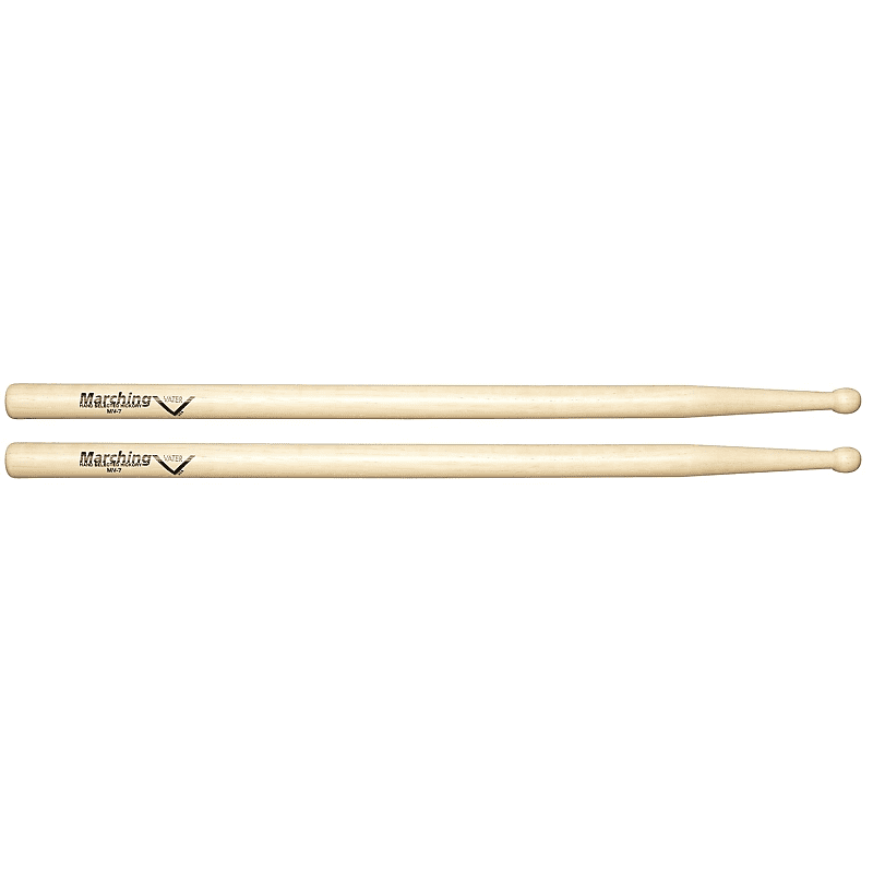 Mv7 Marching Drum Sticks With Barrel Tip, Pair Drumsticks Reverb