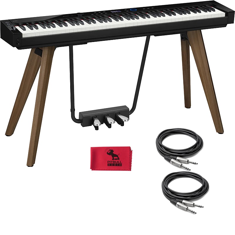 Mint Casio Privia PX-S7000 88-Key Keyboard Black, Cables, | Reverb