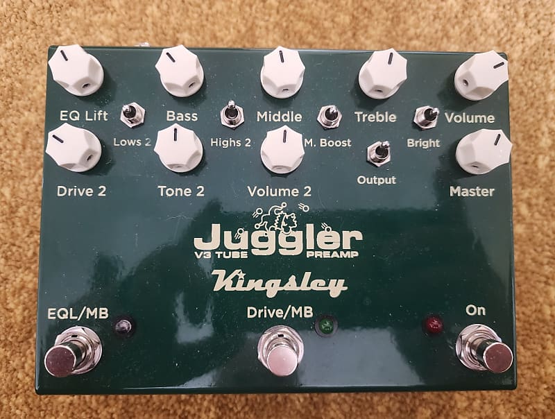 Kingsley Juggler Tube Preamplifier Pedal Reverb