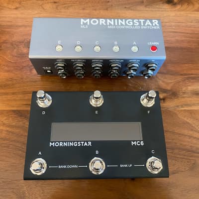 Morningstar ML5　MC6 Set Using mc6 and ML5 to control midi and non midi - ML5 - User