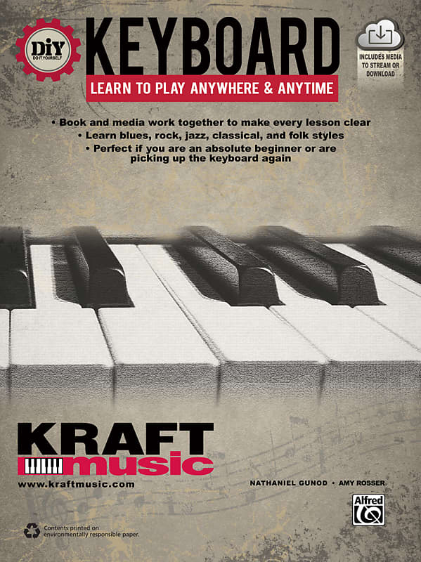 DIY Keyboard Book - Learn to Play Anywhere & Anytime image 1