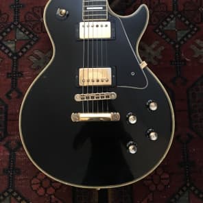 Gibson Les Paul Custom Ex John Squire STONE ROSES 1976 Black image 2