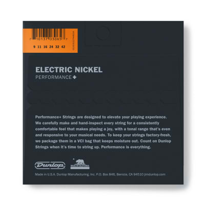 Dunlop Electric Guitar Strings Nickel Wound - Extra Light - 6-String Set image 4