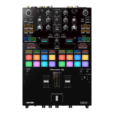 Pioneer DJ DJM-S7 Scratch-Style 2-Channel Performance DJ Mixer - Black image 7
