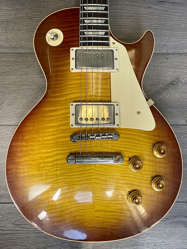 Gibson Custom 1959 Les Paul Standard Reissue VOS - Iced Tea Burst image 1