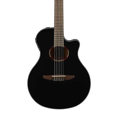Yamaha Acoustic-Electric Nylon-String Guitar, Black NTX1 BL image 2