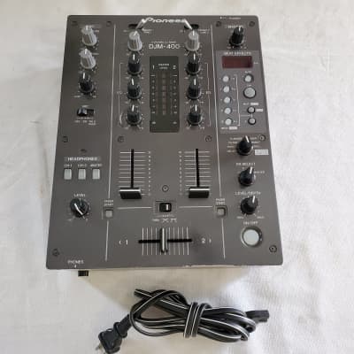 Pioneer DJM-400 Two Channel DJ Mixer - Good Used Condition - Quick Shipping image 1