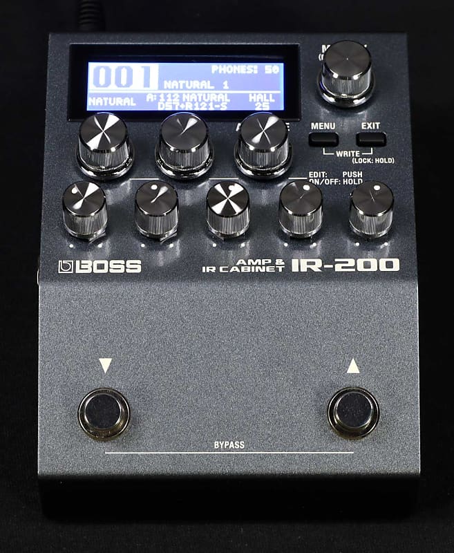 BOSS IR-200 AMP & CABINET PROCESSOR Boss Guitar Effects Pedal [05/24]